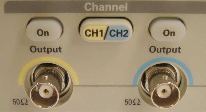 9 - Notes 1. The AFG3102 uses female BNC connectors for its channel outputs and trigger section. Female BNC (AFG3102) Male BNC (Cable) Figure 9: BNC connections 2.