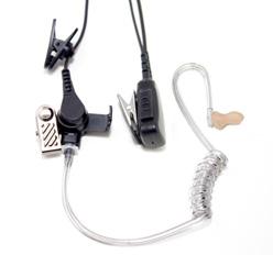 requiring discreet communication In-Ear Style, 1-Wire Surveillance Kit with In-line