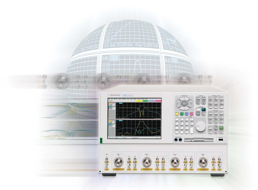 Agilent 4-Port PNA-L Network Analyzers N5230A Options 240, 245 300 khz to 20 GHz