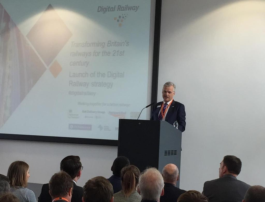 Making the Digital Railway a Reality Mark Carne, Chief Executive National Digital Railway Strategy Launch York 10 May 2018 1.