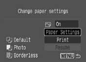 Printing with DPOF Print Settings For instructions on how to set DPOF print settings, please refer to the DPOF print settings section of the Camera User Guide.