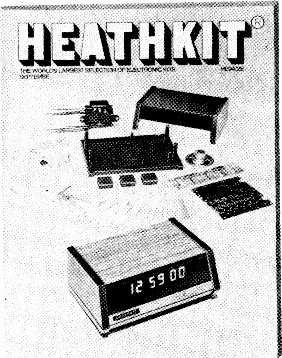 Before you build a Heathkit send away for a free bookful of encouragement. The new Heathkit catalogue. In it you'll find the whole range of Heathkit electronic kits.