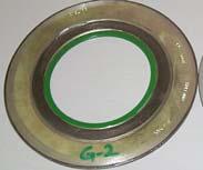 Gasket-1: After performing the experiments for both bolt-up and operating conditions, gasket is taken out and its physical condition is observed.
