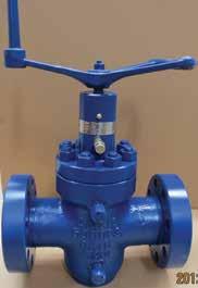 full line of API-6A Gate valves in both expanding and slab