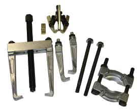 Mechanical Puller & Separator Kits - Thin Jaw 093003 Mechanical Puller & Separator Kit - Thin Jaw Small capacity puller & separator pack.