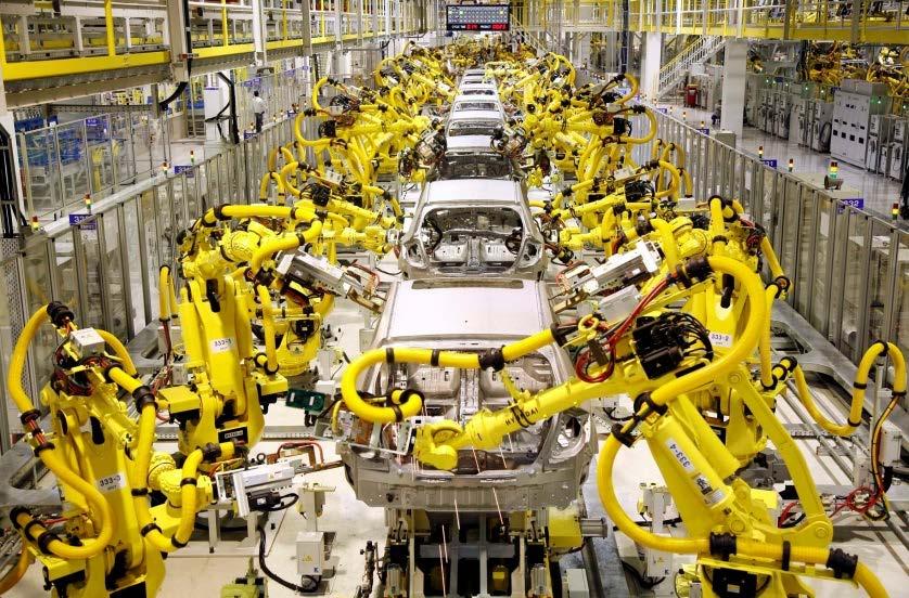 6 Assembly line example (Car-body AL) Complex process Car-body assembly line consists of a large number of consecutive workstations