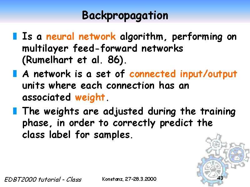 Backpropagation Slide 43 of 50 file:///c /My