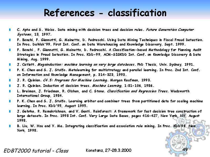 References - classification Slide 49 of 50 file:///c