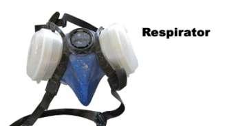 432. Respirators can be found at Harbor Freight for about $15. I purchased one for myself and for Vic Diabin. 433.