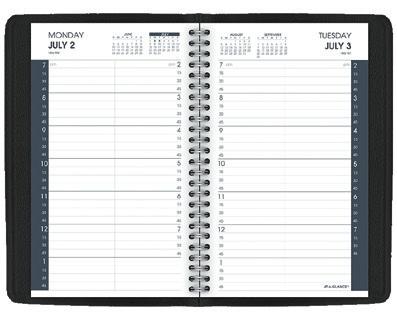 Planners AAG 7010105 Academic Weekly Appointment Book/Planner 14 Months July Start 14 month academic date range runs July August One week per two