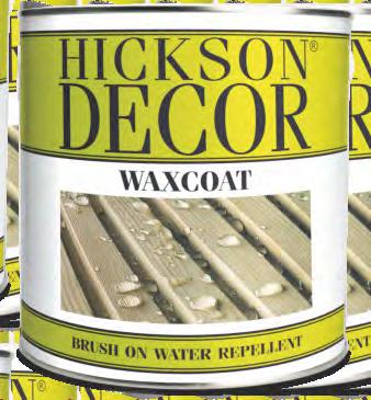 7 waxcoat water repellant A concentrated, clear, water repellent wax coating, formulated for the protection of externally exposed timber surfaces that produces a rich professional semi-gloss finish.