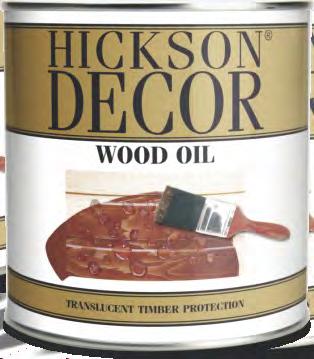 9 wood oil translucent A unique blend of resin, oil and solvent gives a silky sheen finish and highlights the natural grain of the wood.