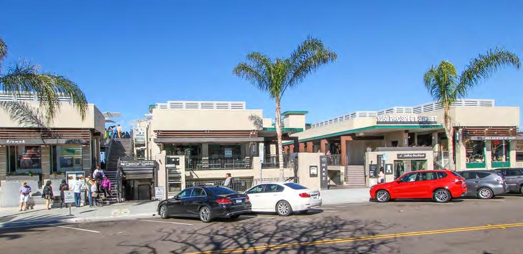 KEY FEATURES 50,398 SQUARE FEET 1 Significant common area upgrades Just Completed High exposure retail shop space located in the heart of La Jolla Village Just seconds from the ocean and close to La