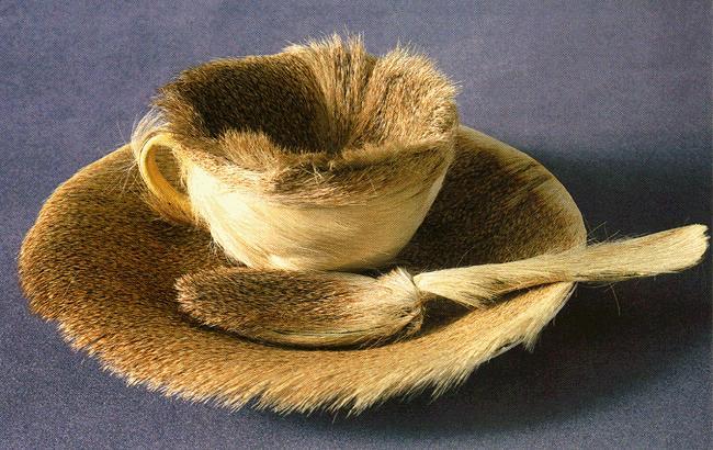 Meret Oppenheim Object (Le Déjeuner en fourrure) 1936 Fur-covered cup Surrealism The Museum of Modern Art, MoMA Highlights, New York: The Museum of Modern Art, revised 2004, originally published