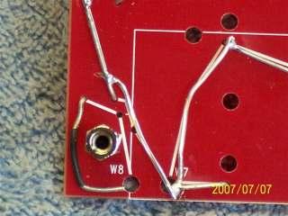 If you look at the bottom left corner of the wiring side of the board you will see the