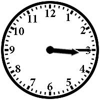 TELLING THE TIME Write the time in letters next to each clock. 1) 2) 3) 4) 5) 6) PREPOSITIONS OF TIME Fill in the gaps with the correct preposition of time (AT ON IN) 1.