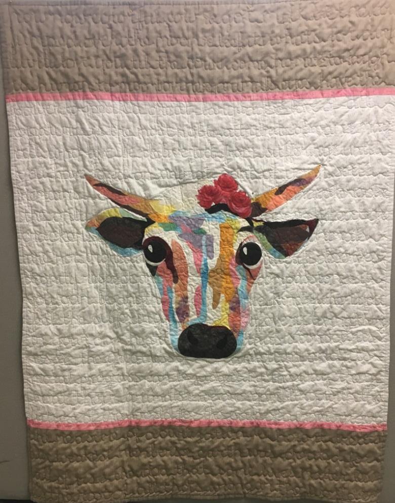 Quilt 11 - Holy Cow Wall Hanging.