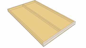 Attach Plates to bottom of wall studs of each wall panel with 3-2 1/2 screws.
