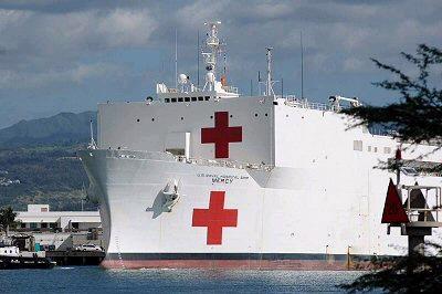 O3b Maritime Emergency Response Example Hospital ships may be deployed to provide medical facilities to support emergency response.
