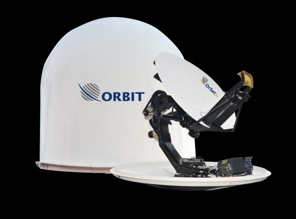 OrSat 400 1.2m Maritime Stabilized VSAT System. OrSat 400 is the evolution of Orbit s OrSat portfolio into Ka-band. 1.2m (46") Ka-Band antenna within a 1.