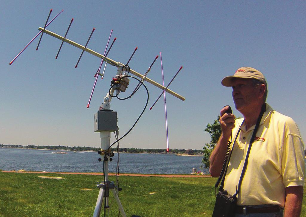 Antenna Pointing System) rotator system, an inexpensive, portable azimuth and elevation rotor for use with a simple tripod and light weight antennas such as the popular Arrow and Elk handhelds.