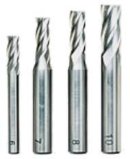 NO 24 262 2 pieces Milling cutter set (2-5mm) All cutters with 6mm shaft. Cutters of Ø 2-3 - 4 and 5mm.