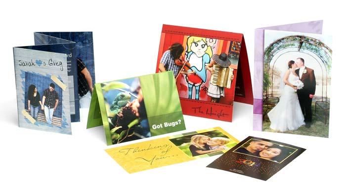 Greeting Cards Traditional Photographic Greeting Cards Our Traditional Photographic Greeting Cards are single-sided and printed on Pro Lustre or Gloss paper. Envelopes are included in the price.