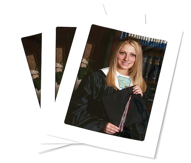 We also offer two font choices: Goudy (block) and Mayfair (script). Our custom Graduation Cap imprint is very popular with the seniors and makes a great addition to our imount Folio product!