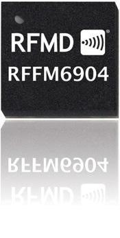 3.0V to 4.2V, ISM Band Transmit/Receive Module with Diversity Transfer Switch RFFM6904 3.0V TO 4.