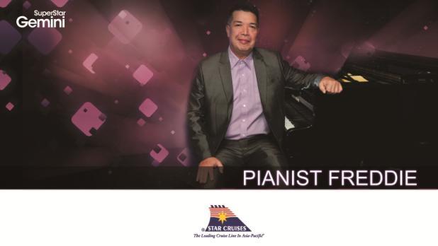 MUSICIANS - BANDS: PIANIST FREDDIE CHIN Enjoy wonderful melodies with our resident Pianist Freddie as he