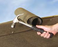 If a fixing will not enter the decking, use another in a nearby location.