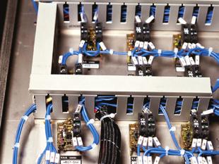 The full range includes control panel trunking with different slot openings, sizes and colours.