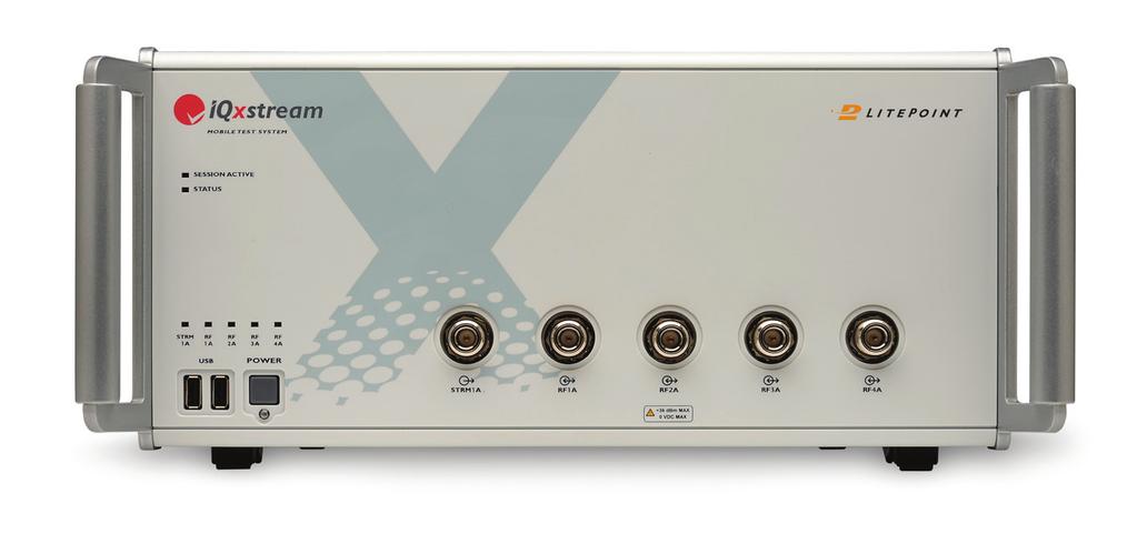 IQxstream is a manufacturing oriented, physical layer communication system tester, tailored to verifying performance in high volume production environments.