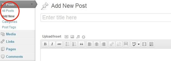 Build Content Write Your First Blog Post Now it s time to test out your blog by writing a blog post. In your WordPress dashboard go to Posts -> Add New and you will see what's to the right.