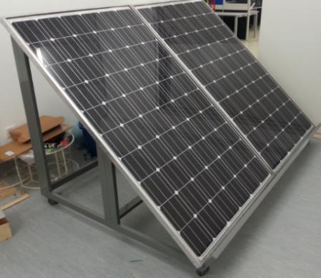 These specifications are used as the inputs variables of fuzzy logic algorithm. Malaysia Solar Resources (MSR) 245W solar panel as shown in figure 2 is chosen with maximum voltage of 29.
