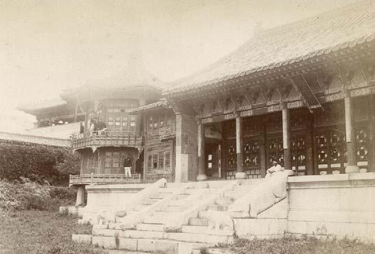 42 CHINA. Temple with steps in Eastern China. 1900.