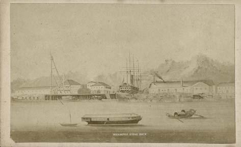 199 WHAMPOA. Whampoa Stone Dock. (China). ca. 1900.