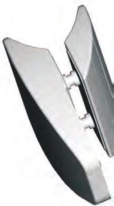 Identify the hinge door seal. Position this seal against panel on hinge ensuring the top of the seal is in line with the top of the door.