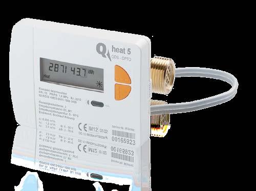 all measuring devices are connected via a 2-wire bus cable to a building control unit, a remote display or a level