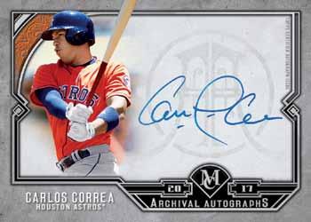 Triple Autographs Up to 10 different player combinations. Autographs will be signed directly on each card. Sequentially numbered to 5.