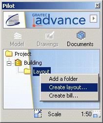 User Guide Create a layout Step 15: Create an A4 layout Instructions In the Pilot,