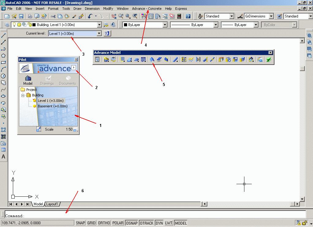 User Guide User interface presentation Preserved AutoCAD environment The interface is fully integrated into AutoCAD in order to maintain your familiar environment.