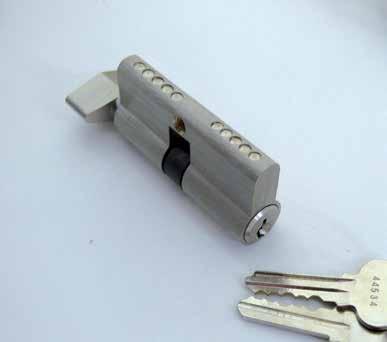 Cylinders & Accessories Mortice Locks EURO CYLINDER Keyed alike in lots of 10 5 Pin C4 keyway M5 x 45mm CSK Cylinder screw