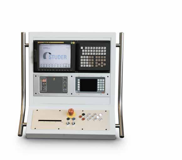 12 S120 S120 13 Machine control and operation Programming 1 1 PCU manual control Control cabinet EMV-tested Ergonomically arranged controls The S120 is equipped with the extremely