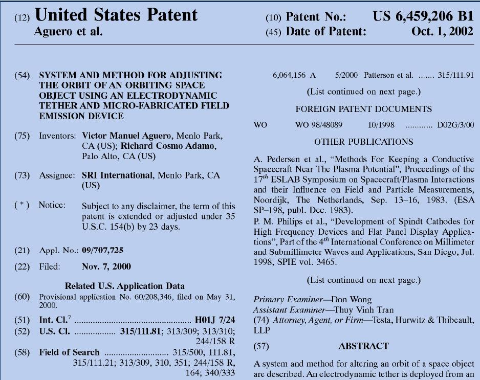 Title Key Parts of A Patent