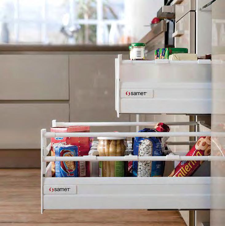 SAMET IN-BOX Volume In-Box compliments the Smart Box family by allowing greater usability of inner drawers.