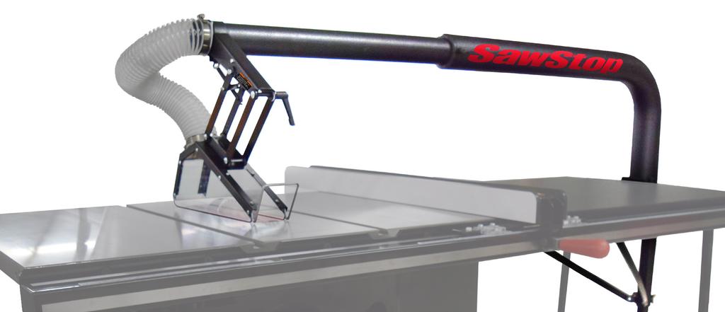 PRODUCT SPECIFICATIONS The SawStop Floating Dust Collection Guard is designed as a blade cover and dust collection hood. It is intended for use on SawStop cast iron table saws.
