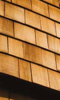 Cedar Shingles: Quality and Environment: John Brash sources its Western Red Cedar Shingles and Shakes from manufacturers who are members of the Cedar Shake and Shingle Bureau.