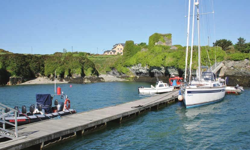 MARINA With the added benefit of a marina attached, one of few marinas between Kinsale and Dingle on the southwestern coast,