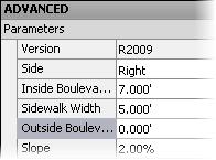 On the left side of the Tool Properties dialog box, scroll down to view Advanced Parameters. 16.
